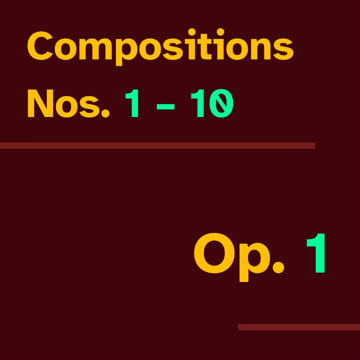 Composition No. 10