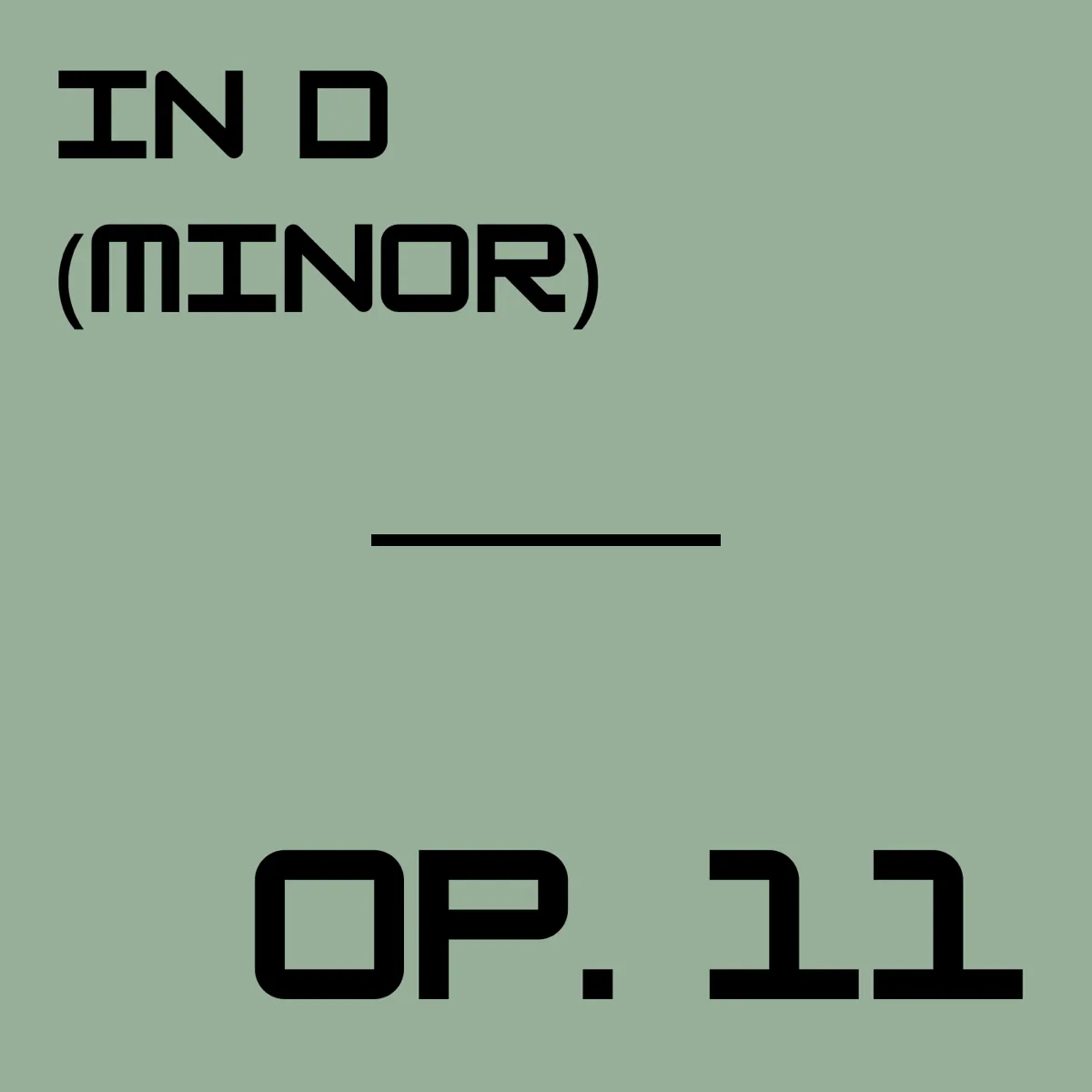 In D (minor)