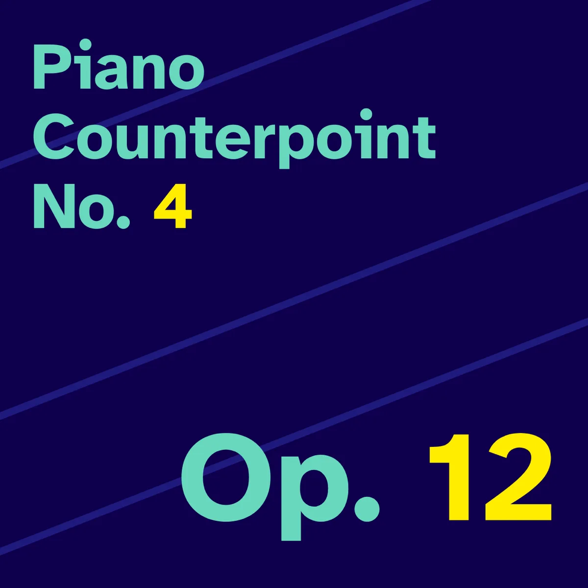 Piano Counterpoint No. 4