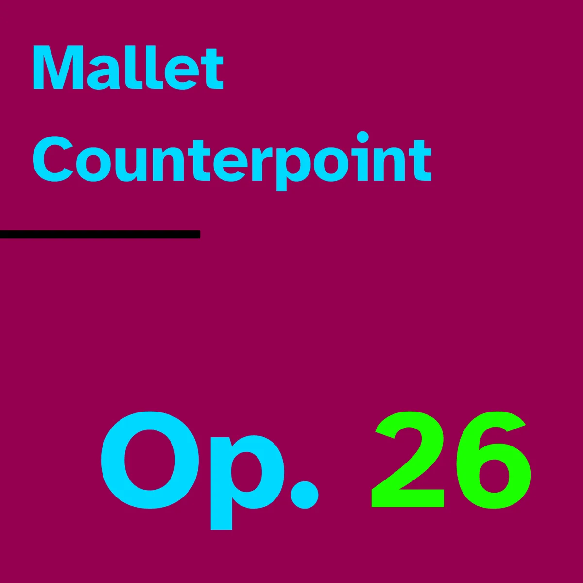 Mallet Counterpoint