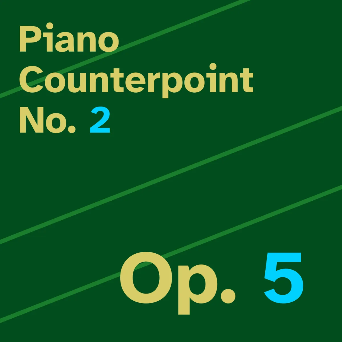 Piano Counterpoint No. 2